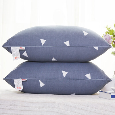 

Antarctic NanJiren pillow high elastic velvet sleeping pillow single gray