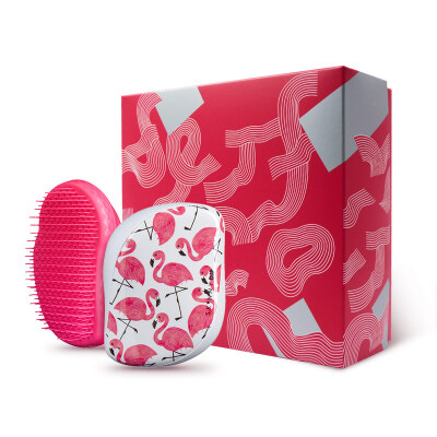 

Tangle Teezer Hair comb TT comb British Princess comb anti-static anti-knot knot angel love hair comb box (pink flamingo + home rose red) to send girlfriend to send his girlfriend to send his wife