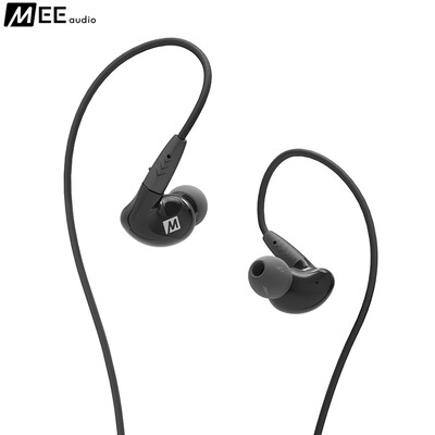 

MEELECTRONICS P2 HiFi HiFi бас музыкальный телефон стереонаушники бинауральных уха провод с поддержкой пшеницы для Apple / Android Black
