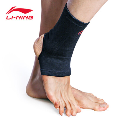 

Li Ning sports protective gear elastic knitting ankle ball sports fitness basic type AQAH192-1 single loaded black  number