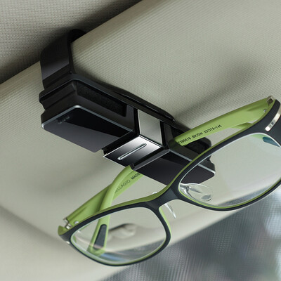 

Di Galen car glasses clip car sunglasses clip car sun visor glasses bracket multi-function car bill business card holder car supplies decoration