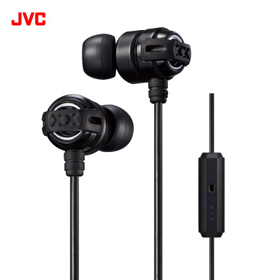 

JVC (JVC) HA-FX11XM уха уха телефон-гарнитура имеет новый Street Fighter рок бас-черный проводной гарнитуре