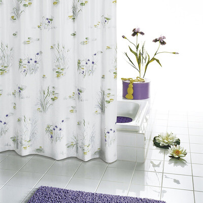 

[Jingdong Supermarket] Germany Reid RIDDER Hawthorn flower curtain waterproof waterproof mold / green EVA material 180 * 200cm / green purple / 33313