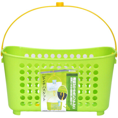 

INOMATA IVY series of imported sanitary storage basket kitchen basket basket light green