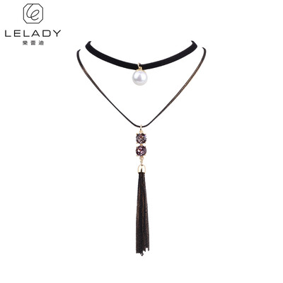 

Lelady Choker necklace Collarbone Harajuku neckline pendant