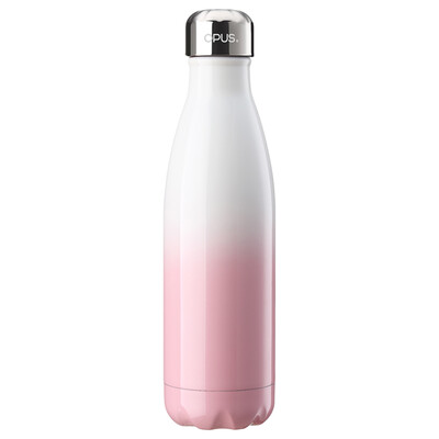 

opus vacuum flask men and women portable vacuum stainless steel high-capacity leak-proof glass 500ml cool gray