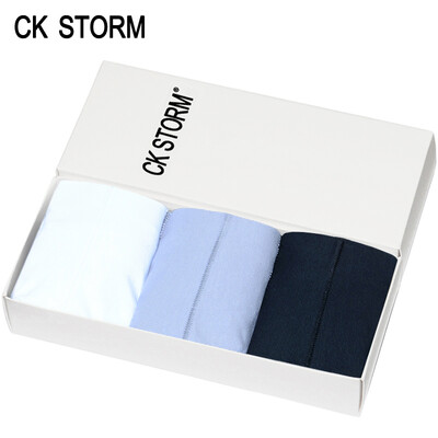 

CK STORM men's underwear flat pants combed cotton seamless breathable ck storm series male underwear shopping malls genuine 3