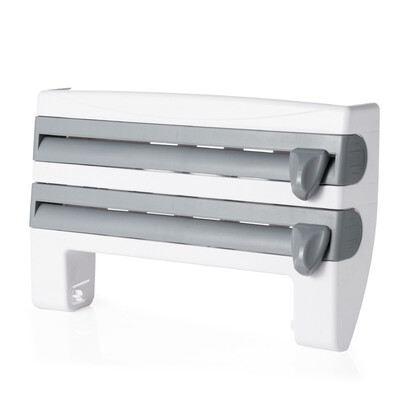 

Home Kitchen Cling Film Bottle Storage Rack Paper Towel Holder Kitchen Accessories Slicer Tool Aluminum Foil Paper B08