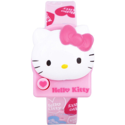 

Hello Kitty (HelloKitty) ЖК-цифровые часы ребенок смотрит Канди Суит женский студент часы HK265B голубое небо