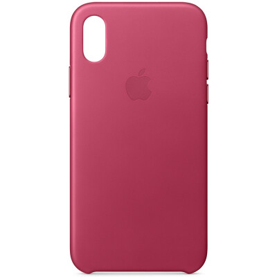 

iPhone X leather case phone case phone case - warm pink