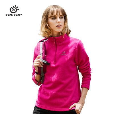 

Tectop brand Autumn Winter Fleece Jacket Men Women Thermal Waterproof Hiking Jacket Softshell Cycling Coat