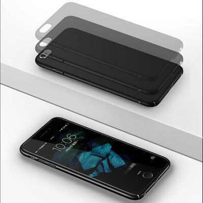 

Freeson Apple 6 / 6S Phone Case iPhone6 ​​/ 6S Корпус / кожаный чехол для телефона All Inclusive PC Hard Shell Black