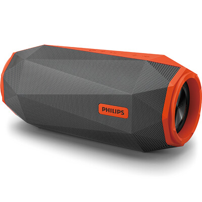 

Philips PHILIPS SB500M deepwater torpedo waterproof bright color Bluetooth speakers outdoor portable mini audio subwoofer phone computer small sound orange