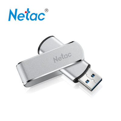 

Netac Netac U388 128G usb30 rotating metal flash disk silver