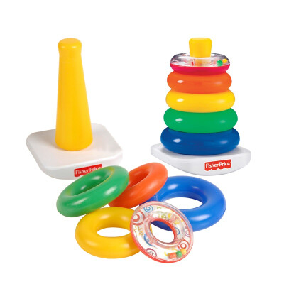 

Fisher Educational Toys Rainbow Ring Rock-A-Stack (ClosedBox) N8248