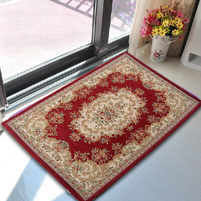 

[Jingdong supermarket] green reed European court Duo Nier jacquard handmade mat 40 * 60cm green