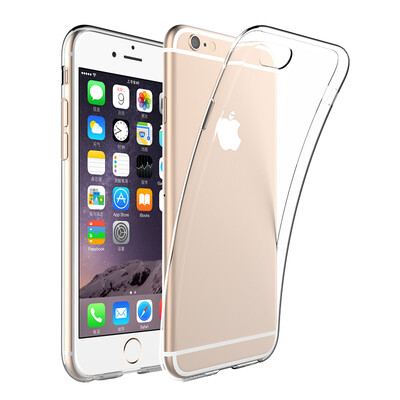 

Yomo компании Apple iPhone6 ​​/ 6s телефона оболочка силикагеля тонкого прозрачный защитный рукав полные Подшивать белые мягкие оболочки Освежающий