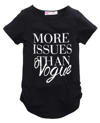 

Children Kids Girls Summer Print Short sleeve Tops T-shirt Clothes 2-7Y