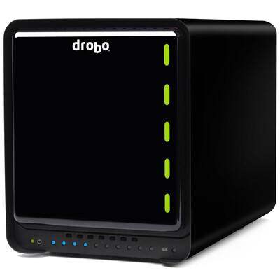 

Drobo 5N Gigabit Ethernet BeyondRAID Technology Supports Hard Disk Intermixing 5-bay NAS Disk Array
