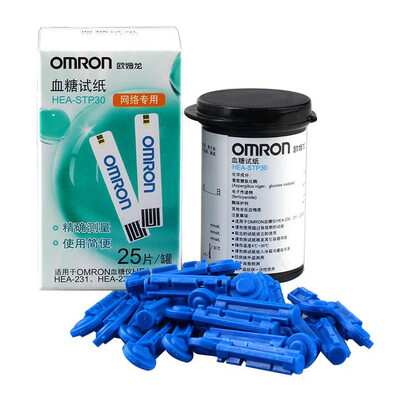 

Omron (Omron) глюкозы в крови тест-полоски STP30 (25 Pian тест-полоски и ланцеты) (старая и новая упаковка случайная поставка)