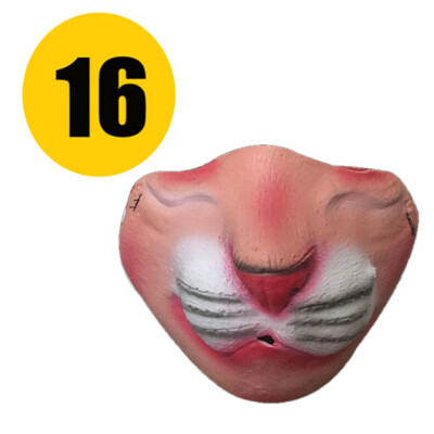 

Fun Scary Horrible Mask Party Halloween Fool's Day Clown latex Mask Cosplay Costume Half Face Masks Woman Man Children