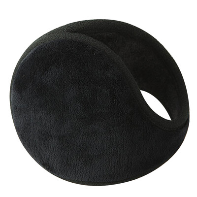 

LiangJintai Warm earmuffs earmuffs earmuffs men&women wear-type deafness winter day plush thick windproof breathable S1 black