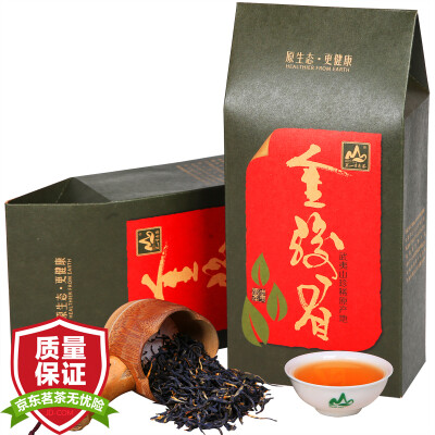 

Ming Shan ecological tea Jinjun Mei black tea Wuyishan Tong Mu Guan Tea Garden Direct supply of tea 100g Family Pack
