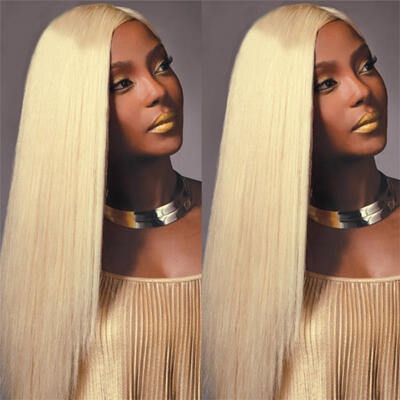 

613 Blonde Virgin Remy Hair Straight 3 Bundles Human Hair Extension 100 Unprocessed Brazilian Straight Blonde Hair Weave