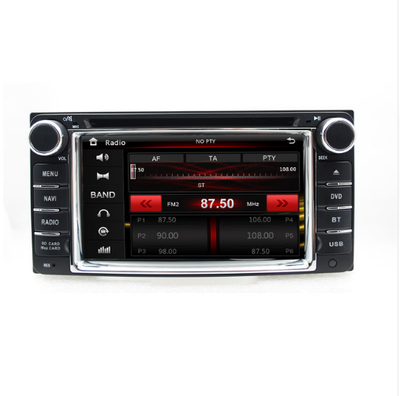 

62" In dash head unit Capacitive touch screen car dvd player gps for RAV4 corolla Vios Hilux for toyota universal dvd subwoof