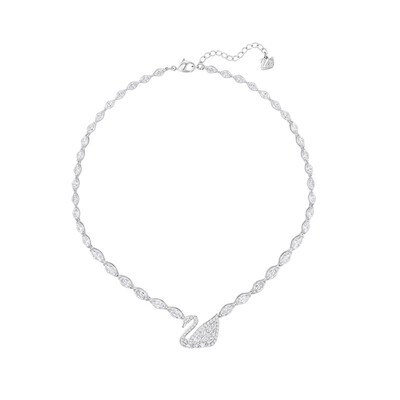 

Swarovski Swarovski Swan Lake All-Around Platinum Lady Swan Necklace 5240581