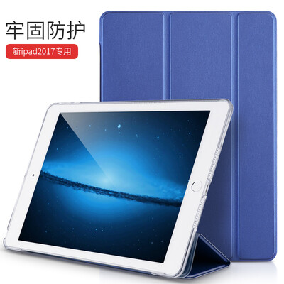 

VALK Apple Ipad защитного рукав Tablet PC 2017 Новый iPad7 9.7 дюймов темно-синяя тройная прозрачная защитная оболочка