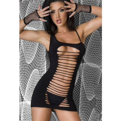 

2017 European version sleepwear sexy lingerie hollow women dress sexy nightdress