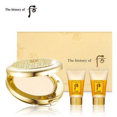 

After Whoo Gong Chen enjoy beauty repair Yen sunscreen # 2 SPF30 / PA + + gift box set of 3 40ml (Sun + cleansing) concealer makeup set Sunscreen