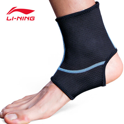 

Li Ning sports protective gear elastic ankle ball sports fitness basic type AQAH138-1 single loaded black L number
