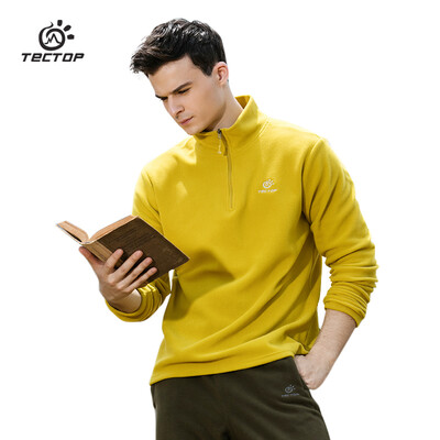 

Tectop brand Autumn Winter Fleece Jacket Men Women Thermal Waterproof Hiking Jacket Softshell Cycling Coat