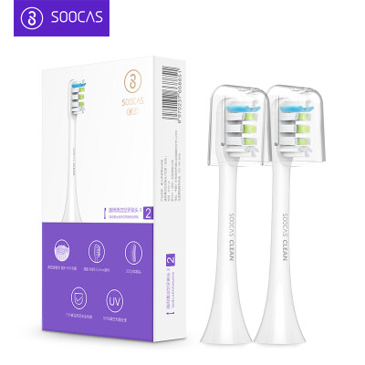 

Soocare BH01W Electric Toothbrush Head / White2-Pack