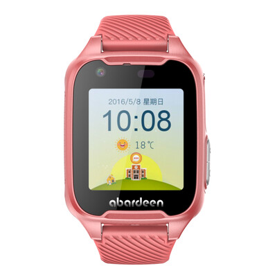 

Abba чо (abardeen) V328 часов дети водонепроницаемых часов 4G видеовызов позиционирование камеры смарт-часы мальчиков и девочки в красном телефонном звонке