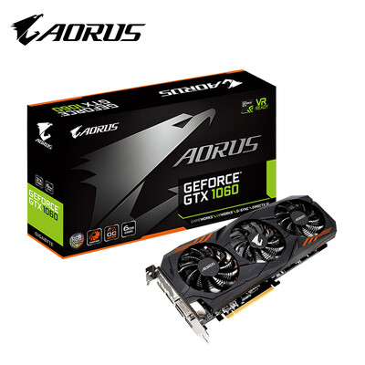 

GIGABYTE AORUS GTX 1060 1607-1860MHz8008MHz 6G192bit GDDR5 Eat Chicken Graphics