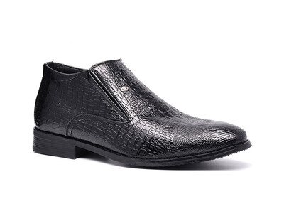 

40-45 New Men Leather Shoes Embossed Fashion Outdoor Sports Waterproof PU Leather R5368-1-3