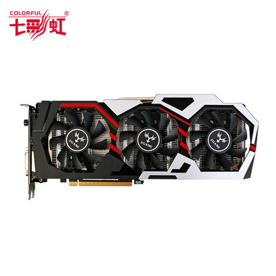 

Colorful iGame1060 Flame Ares U-3GD5 TOP GTX1060 1594-1809 8008MHz 3G 192bit GDDR5 Game Graphics