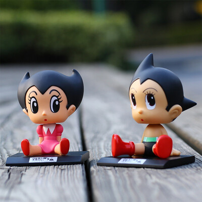 

Железная рука Astro Boy Украшение автомобиля со встряхиванием его куклой куклы коллекция версия установленного