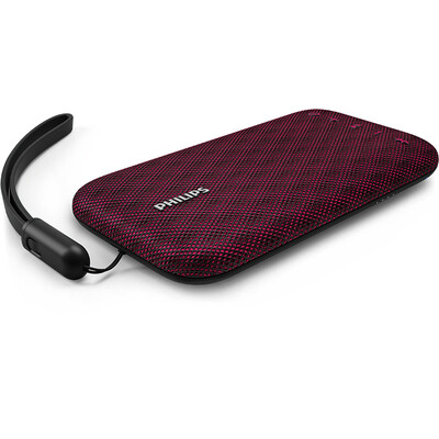 

Philips (PHILIPS) BT3900P music handbag waterproof Bluetooth speakers portable mini stereo phone / computer small sound outdoor sports / hands-free calls purple