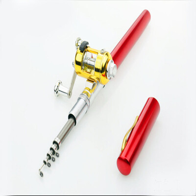 

Pen fishing rods cross-border mini-ice fishing rods pocket rafts portable gift fishing rods