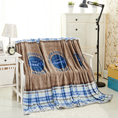 

Percy home textile; Reactive Dyes Casual Polyester Bedding Blanket ; 360gsm
