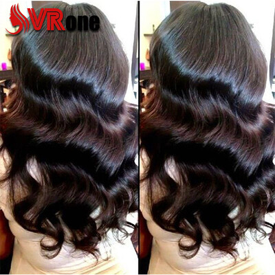 

100 Human Hair Bundles 3BundlesLot Natural Black Peruvian Body Wave Hair Weaving 10-28 Inch Non-Remy Hair Free Shipping