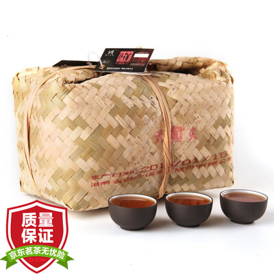 

White Shaxi tea Anhua black tea Tianjian tea bamboo basket basket installed 2KG