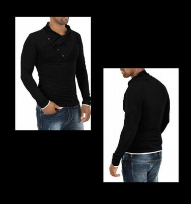 

Fashion Long Sleeve O-neck T-shirt 2017 New Arrival Men T-Shirts Tops Tees Men's Cotton T-Shirts 3Colors Men T-shirts M~XXL