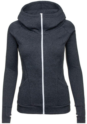 

Autumn Winter Women Pure Color Hoodies Ladys Casual Sweatshirt Hoody Woman Sport Pullovers