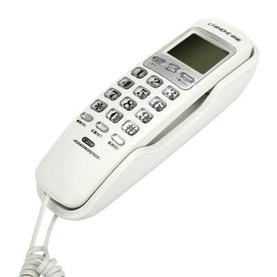 

SinoNet (CHINO-E) C259 Caller ID telephone / home / office / hotel wall-mounted machine white