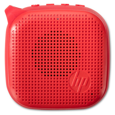 

Hewlett-Packard (HP) динамик 300 Mini Bluetooth беспроводной стерео динамики на открытом воздухе портативный мобильный компьютер сабвуфер маленький стальной пистолет красный